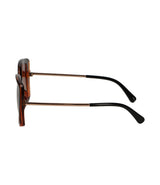 Spectrum zonnebril vlinder gradient tortoise bruin dames