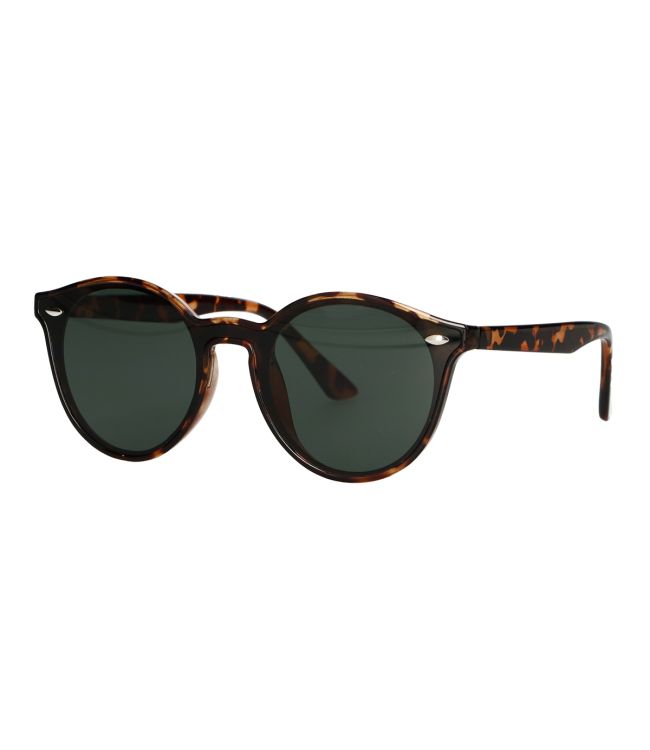 Spectrum zonnebril rond tortoise bruin dames