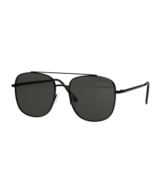 Spectrum zonnebril aviator zwart groen glas heren