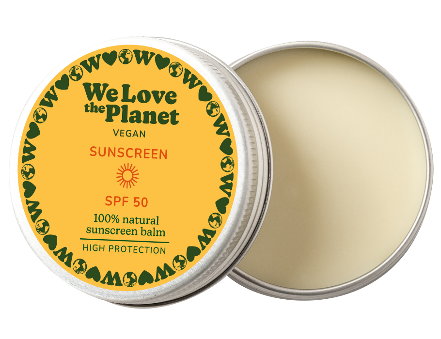 We love the planet zonnebrand - blik - spf50 - vegan - 35g