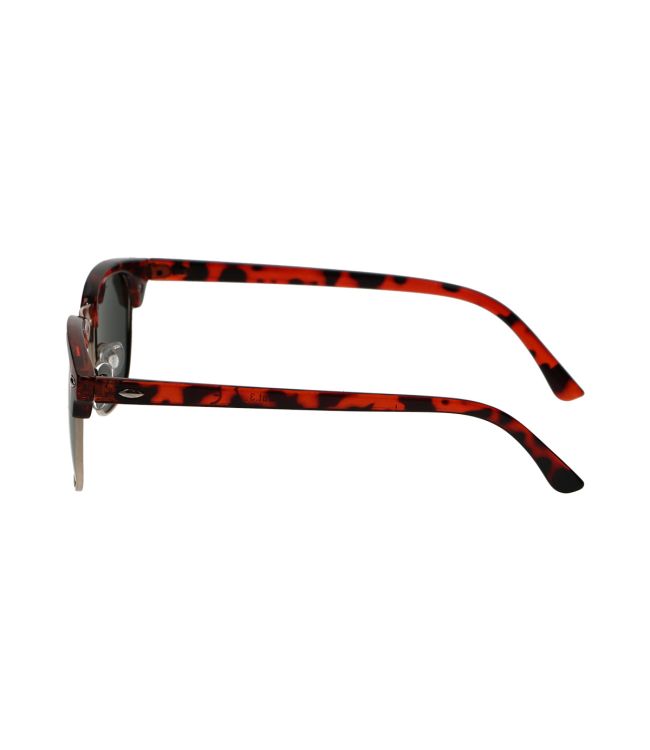 Spectrum polarized zonnebril club vierkant havana goud groen unisex