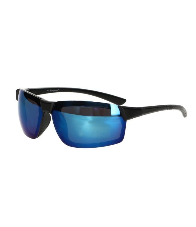 Spectrum zonnebril sport blauwe coating heren