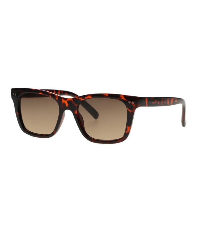 Spectrum zonnebril tortoise bruin glas unisex
