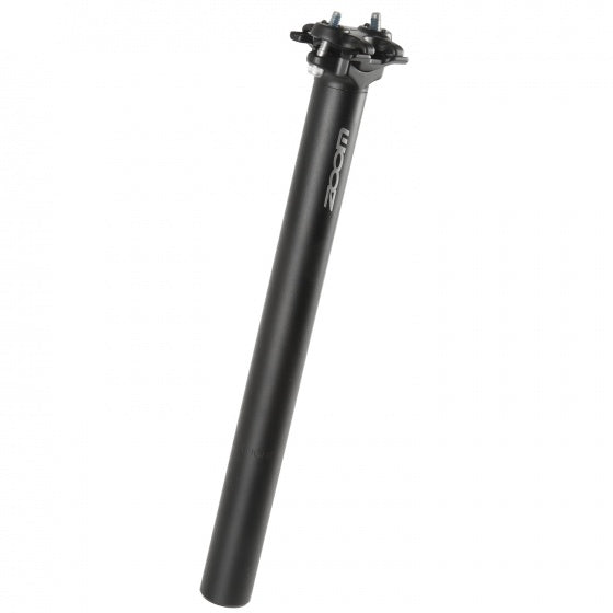 Zoom Zadelpen Vast 30,9 x 350 mm Aluminium Zwart