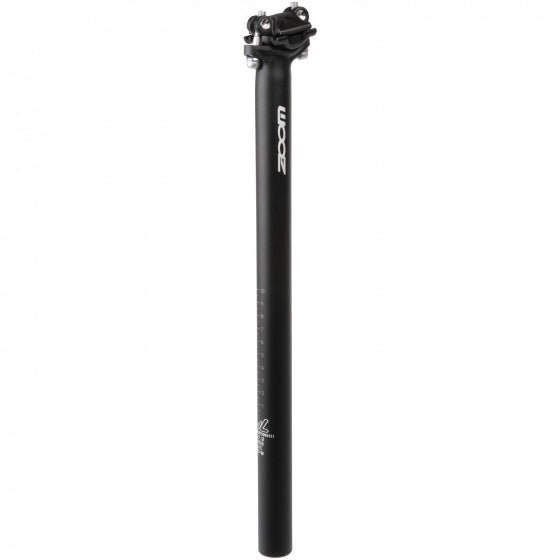 Zoom Zadelpen vast 30.9 x 400 mm aluminium zwart