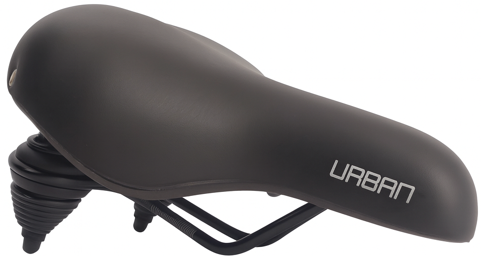 Edge Fietszadel Urban zwart