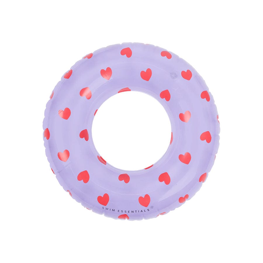 Sweet hearts | lila zwemband ø 55 cm