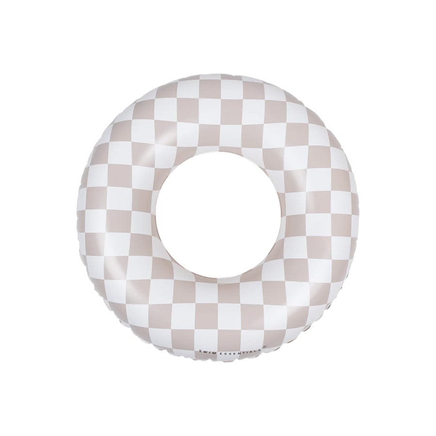 Schaakmat | beige zwemband ø 55 cm