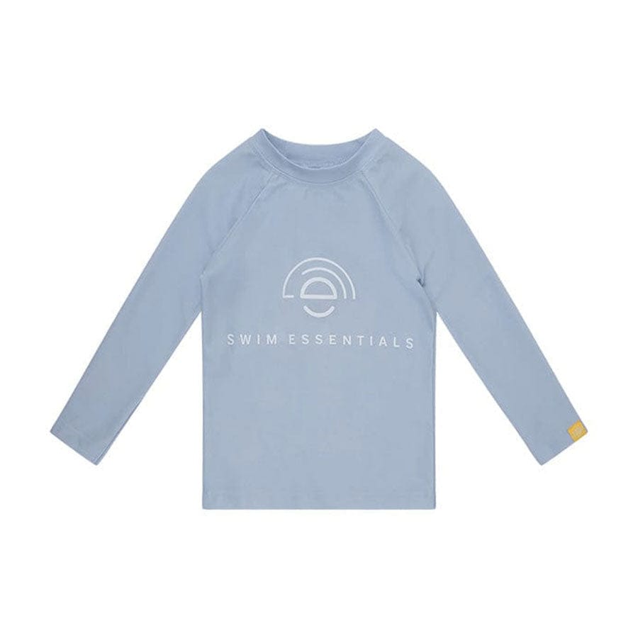 Zuivere tonen | lichtblauw uv zwemshirt met lange mouwen