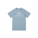 Zuivere tonen | groen uv zwemshirt met korte mouwen