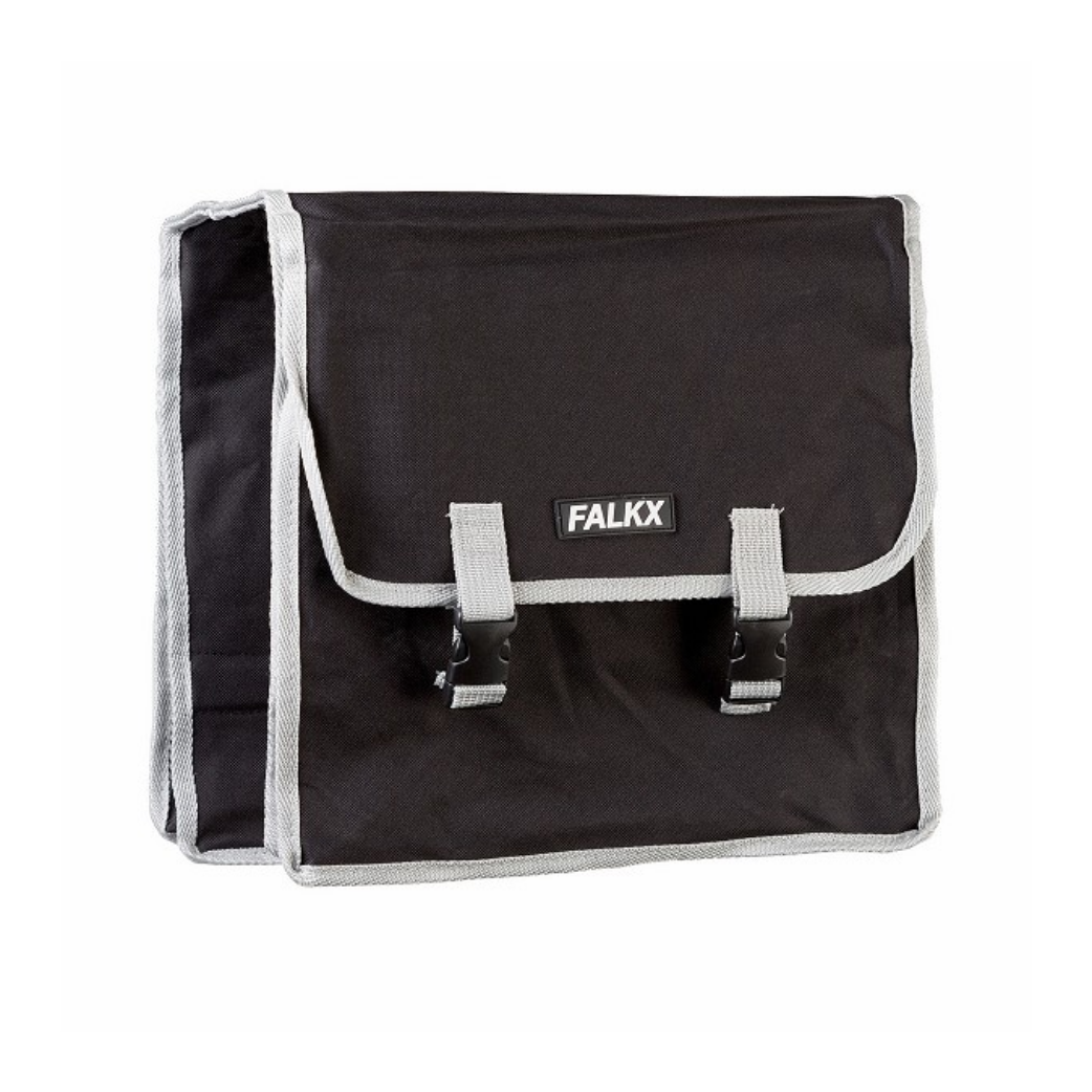 Falkx shopping fietstastas dubbel 30l