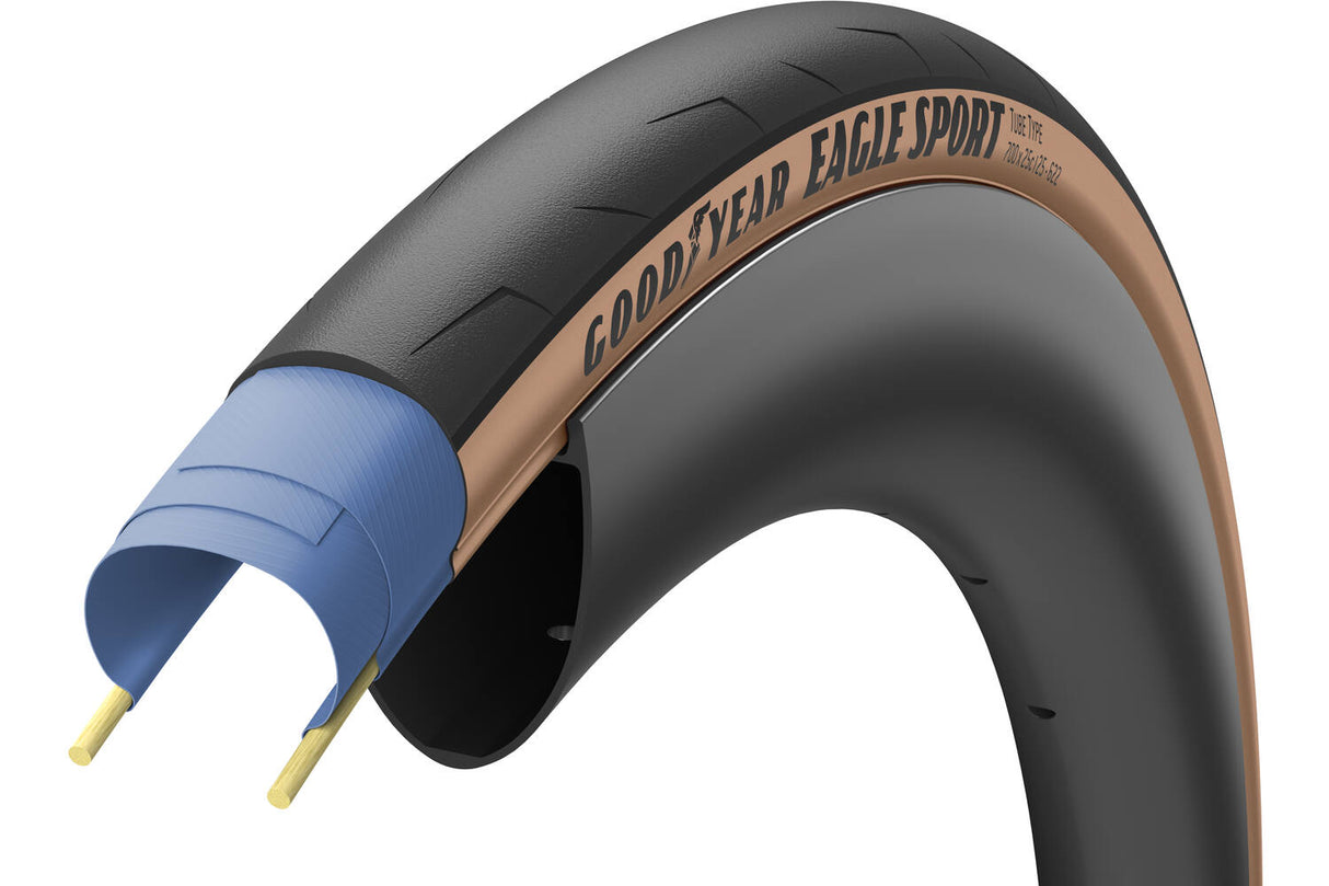 Goodyear Eagle sport 700x25c tan