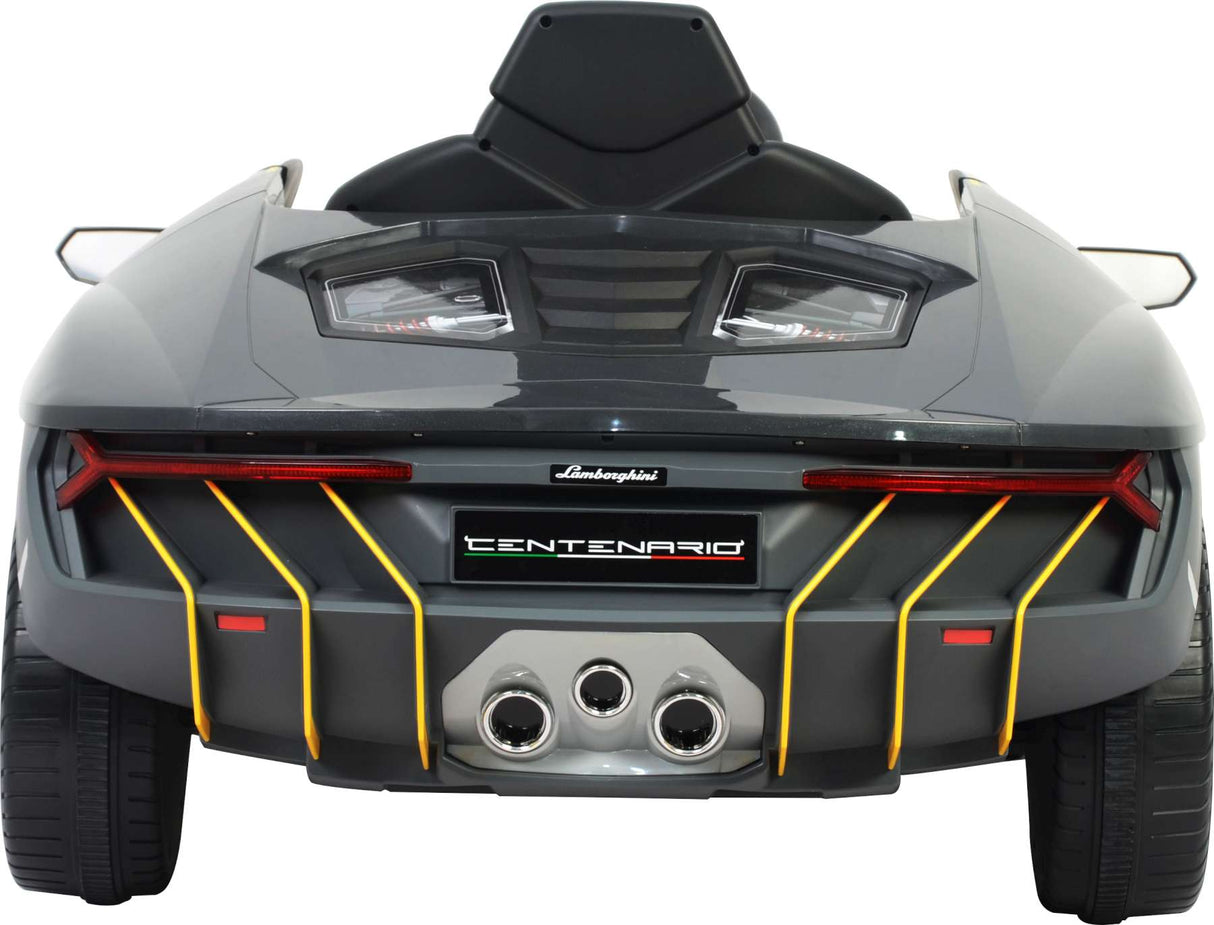 Lamborghini Centenario Grijs Elektrische Auto met Afstandsbediening 12 Volt