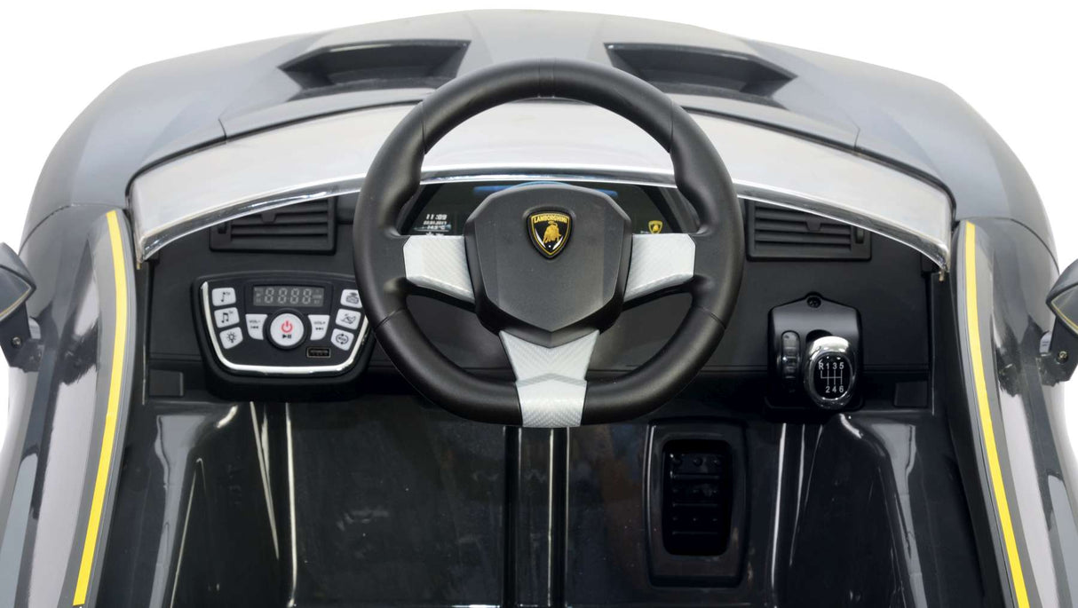 Lamborghini Centenario Grijs Elektrische Auto met Afstandsbediening 12 Volt