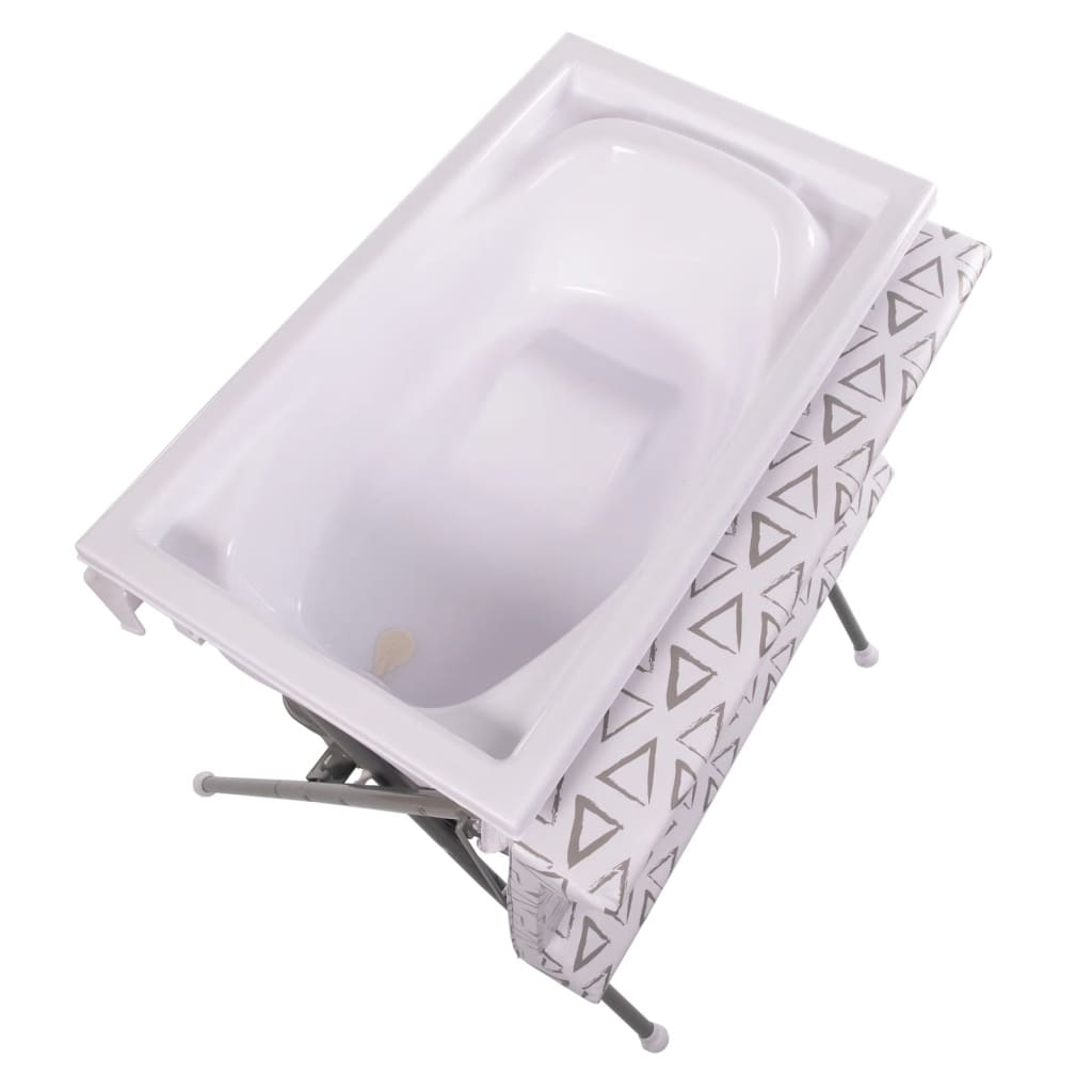 Bo Jungle Bo Badcommode Pennsylvania 2-in-1 inklapbaar grijs