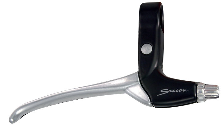 Saccon remgreep r-brake rechts 4-vinger alu zw zilver l211a5w3r04