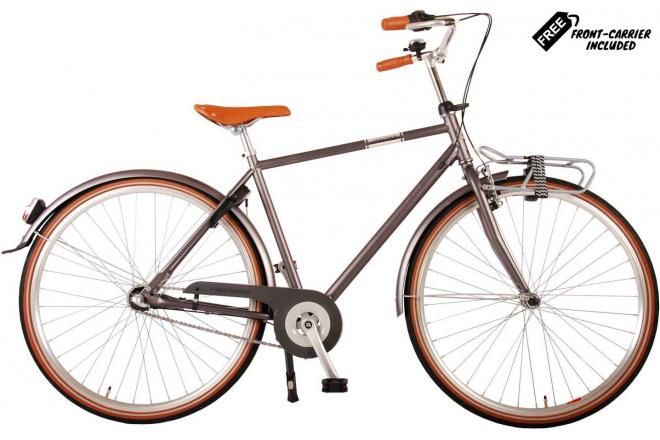 VOLARE Lifestyle Jongensfiets Tiener 48 cm lage zadelstandGrijs 3 versnellingen