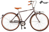 VOLARE Lifestyle Jongensfiets Tiener 48 cm lage zadelstandGrijs 3 versnellingen