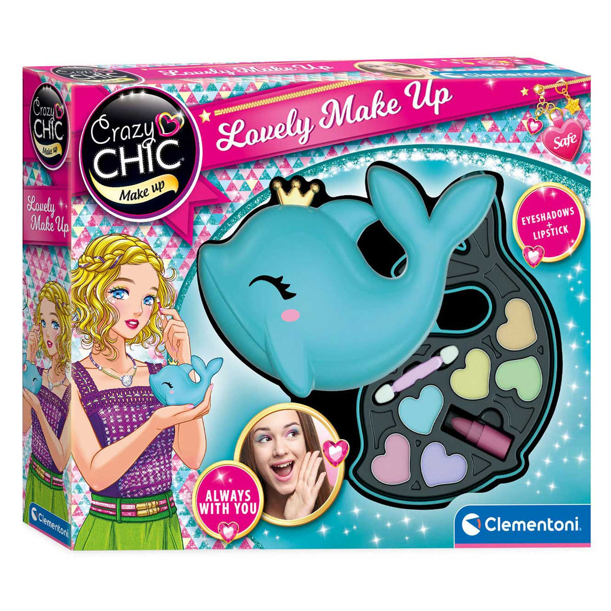 Clementoni Crazy Chic Make-up Dolfijn