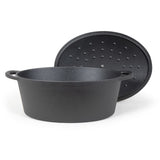 Livoo Livoo Braadpan ovaal 7 L 34 cm zwart