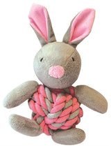 Little rascals Knottie bunny touwbal konijn roze