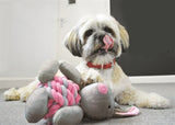 Little rascals Knottie bunny touwbal konijn roze