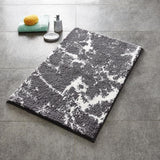 RIDDER RIDDER Badkamermat Marmor 90x60 cm grijs en wit