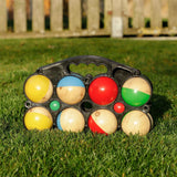 HI HI 10-delige Jeu de boulesset hout