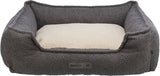 Trixie Be eco gerecyclede hondenmand coline rechthoekig donkergrijs beige