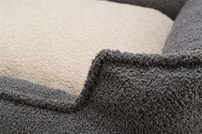 Trixie Be eco gerecyclede hondenmand coline rechthoekig donkergrijs beige