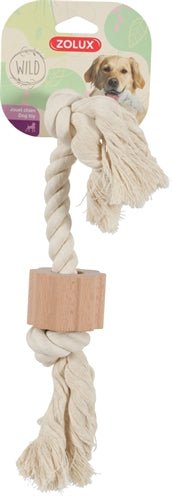Zolux Wild flostouw met hout 2 knoop