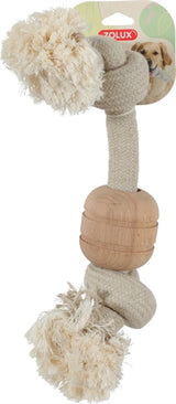 Zolux Wild mix touw met hout giant