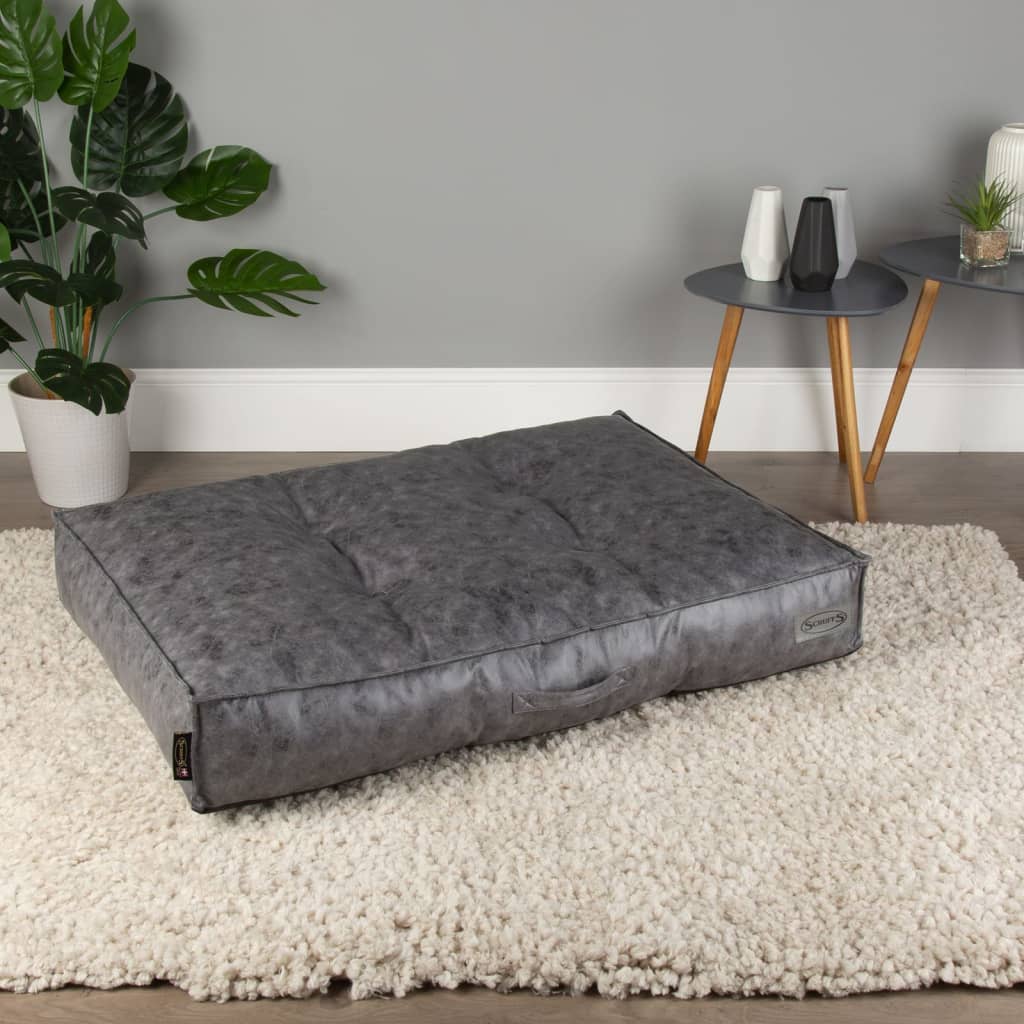 Scruffs Tramps Scruffs Tramps Hondenkussen Knightsbridge maat L 100x70 cm grijs