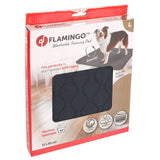 FLAMINGO FLAMINGO Zindelijkheidspad Patsy wasbaar anti-slip L grijs
