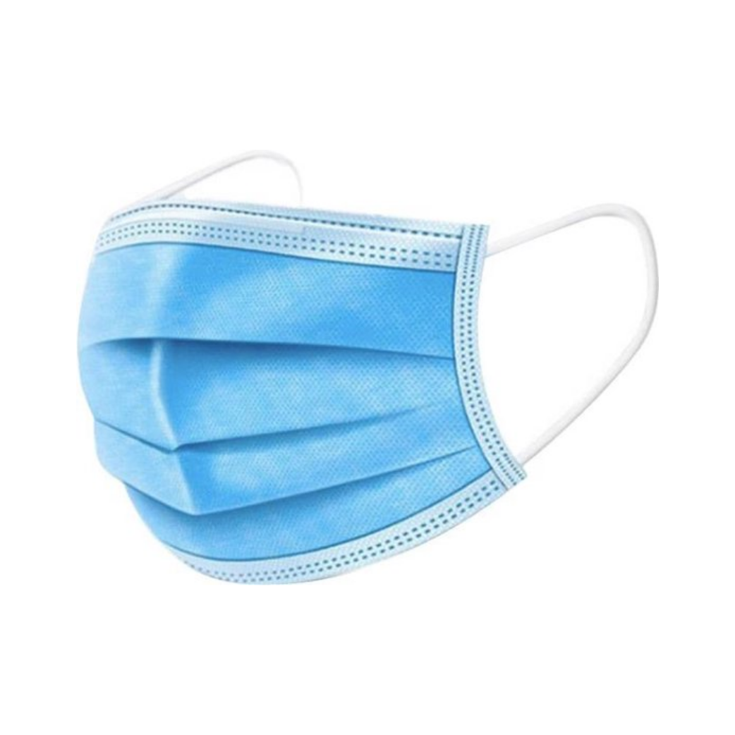 wegwerp 3 laags mondmasker mondkapje. per 50 stuks