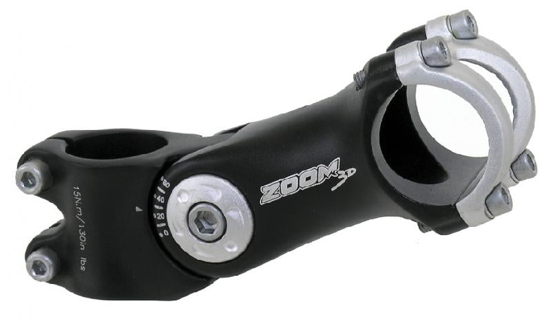 Zoom ahead voorbouw verstelbaar 28.6 - 31.8 105mm zwart zilver 404160