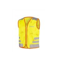Wowow reflectievest kids nutty jacket maat l geel