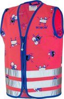Wowow reflectievest kids goyo jacket maat m roze