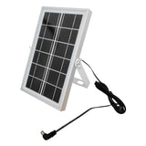 Eurotrail Zonnepaneel camping 25,5x16x10 cm zwart