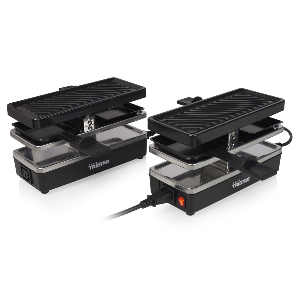 Tristar Tristar Gourmetstel RA-2742 4-persoons 800 W 23,8x10,4 cm zwart