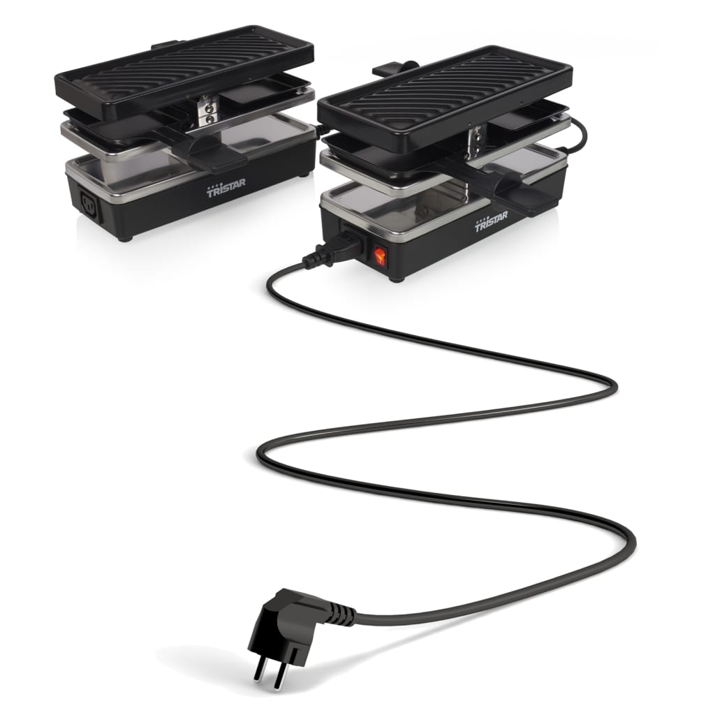 Tristar Tristar Gourmetstel RA-2742 4-persoons 800 W 23,8x10,4 cm zwart