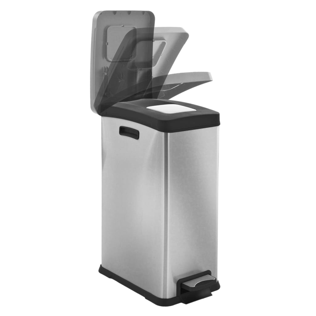 EKO EKO Pedaalemmer Rejoice 30 L matzilverkleurig