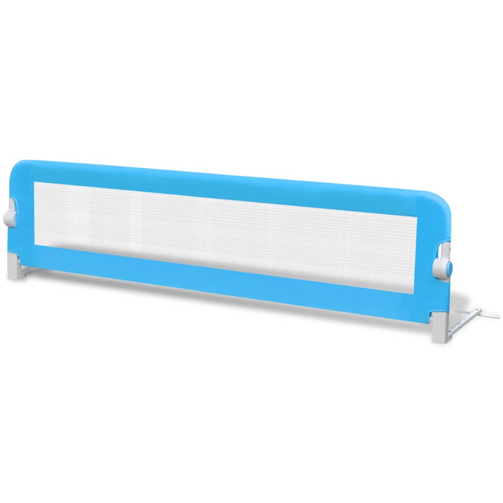 VidaXL Kinderbedhekjes 2 st 150x42 cm blauw