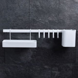 Excellent Houseware Houseware 8-delige Keukenorganizer zwart