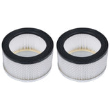VidaXL HEPA-filters 2 st voor asstofzuigers wasbaar