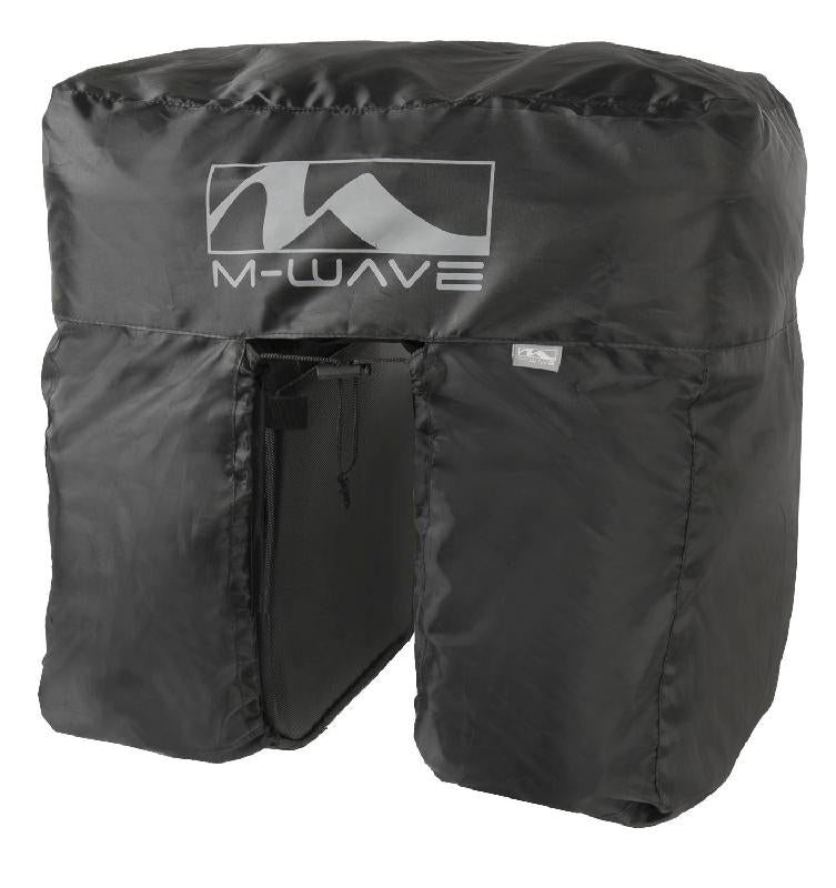M-wave regenhoes universeel tbv dubbele fietstas