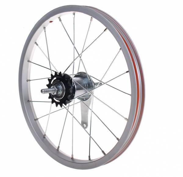 Hzb achterwiel 16 inch etrto 305 remnaaf alu zilver