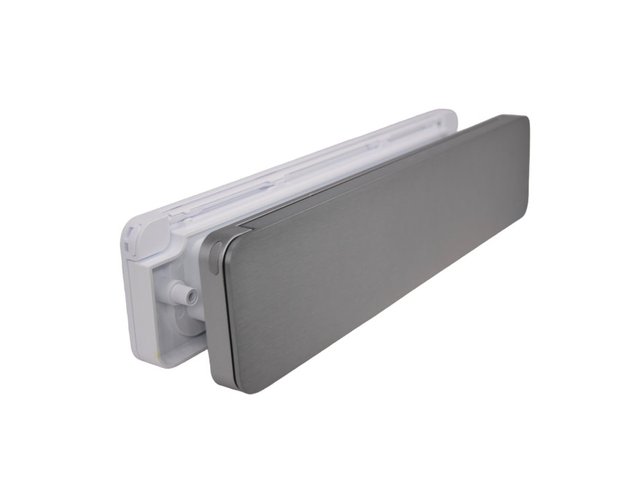 Homebox Brievenbus AUINOX Buitendeel Binnenklep RAL9010 wit