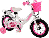 Volare Ashley Kinderfiets Meisjes 12 inch Wit Twee handremmen