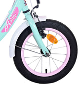 Volare Ashley Kinderfiets Meisjes 14 inch Groen Twee Handremmen